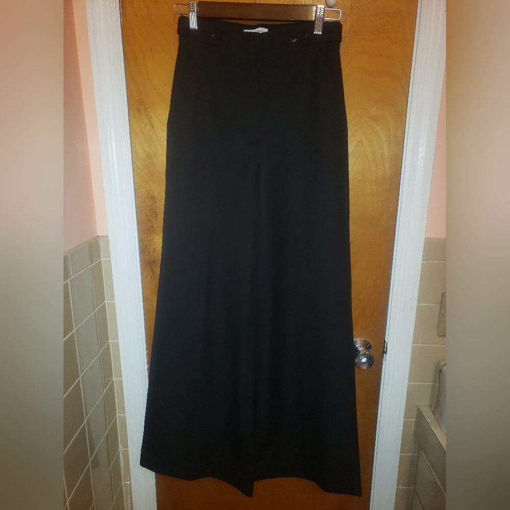 NWOT Stockholm Atelier & Other Stories wool & polyester blend wide leg trousers
